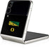 University of Oregon Split on Black Galaxy Z Flip3 5G Skin
